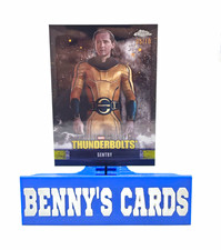 2025 Topps Chrome Marvel Studios Thunderbolts Black Refractor 5/10 Sentry  picture