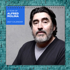Alfred Molina 2027 Wall Calendar 12 Month Celebrity Photo Fan Collectible picture