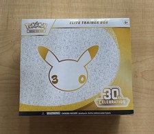 Élite Trainer Box 30th Anniversary Pokemon Card Game-NEW SEALED-READY TO SHIP picture