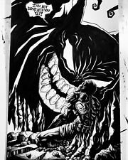 The batman  Original Art By John Mungiello picture