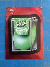 2026 Topps Wacky Packages #26 THIC THAC Red Chrome #5/5 Very Rare picture