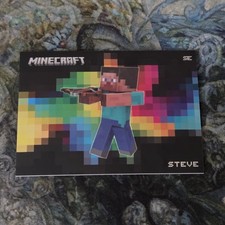 2025 Panini Minecraft Special Edition Steve Color Blast SSP Case Hit Jack Black picture