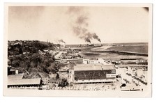Vintage Port Angeles Washington WA RPPC Postcard West End of Harbor View picture