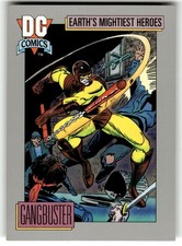 1992 Impel DC Comics Cosmic Card #51 Gangbuster picture
