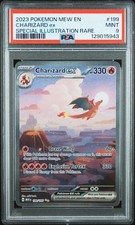 2023 Pokemon Mew En-151 #199 Charizard Ex Special Illustration Rare PSA 9 picture