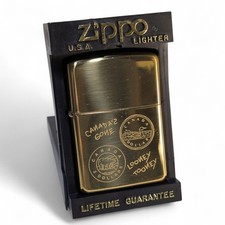 1996 Vintage Zippo Lighter - Canada’s Gone Looney Tooney Brass New & Unfired 🔥 picture