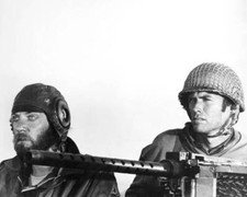Donald Sutherland as Oddball and Clint Eastwood as Kelly in the wa- Old Photo picture