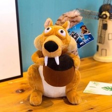 Disney Ice Age Scrat Soft Plush Stuffed Toys Dolls Kids Gift 20cm picture