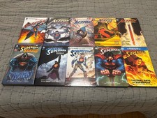 Superman Action Comics New 52 Hardcover Lot Of 10 DC Doomed Rebirth Pak Johns picture