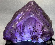 Old Stock Purple Fluorite Crystal Specimen, Cave In Rock Dist., IL | 376 gr picture