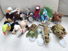 11 Vintage 1999 Coca Cola Bean Bag Plush Toys with Tags & picture