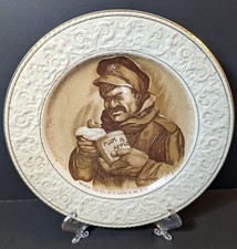 Grimwades BRUCE BAINSFATHER Old Bill Soldier WWI Souvenir Plate Stoke ENGLAND picture