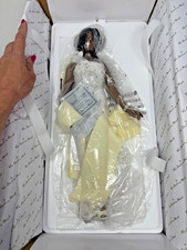 Danbury Mint Michelle Obama Inaugural Ball Porcelain Doll New In Box picture