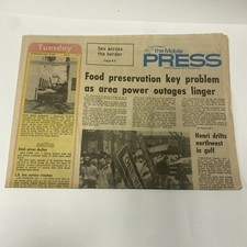 The Mobile Press Sept 18, 1979 Food Preservation Key Problem Newspaper picture