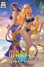 Marvel Swimsuit Special Brand New Beach Day #1 Trade Exclusive Fan Yang LTD 3000 picture