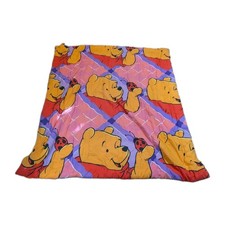 Vintage 90s Disney Winnie the Pooh Tigger Full Size Reversible Comforter 75x85 picture