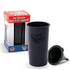 Spit Bud The Ultimate Spill Proof Portable Spittoon - Original Black picture