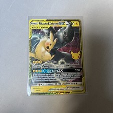 2026 Pokemon 30th Anniversary Pikachu & Zekrom GX 33/181 Tag Team picture