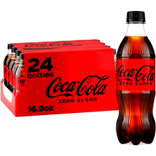 Coca-Cola Zero Sugar 16.9 fl oz Bottles 24 Pack ING picture