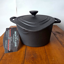NWT Rare Harry Potter Themed Sorting Hat Smith & Clark Cast Iron Dutch Oven 3Qt picture