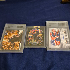 2026 Custom Blast Donald Trump 3-Card Lot PCG 10 Auto DT-17 M-18 N-09 picture