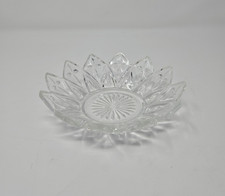 Vintage Federal Glass Petal Bowl Dish picture