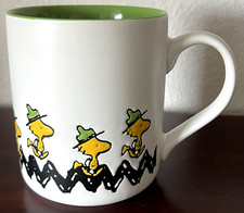 Peanuts Snoopy & Woodstock Camp Snoopy Beagle Scout ~20 oz Mug NWT picture