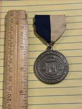 1976 BICENTENNIAL MEDAL TAUNTON MASSACHUSETTS -LIBERTY & UNION FLAG FIRST RAISED picture