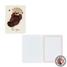 Sanrio SANRIO Message Card Multipurpose Mini Card Fluffy Otter MU350-6 411540 picture