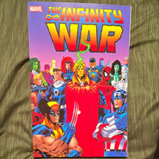 Marvel The Infinity War Trade Paperback by Jim Starlin Thanos Spider-Man picture