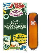 Hemper Happy Camper Army Knife Hand Pipe picture