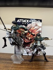 Attack on Titan Eren Yeager & Levi figma Action Figures picture