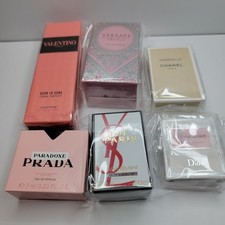 Lot of 6 Miniature Perfumes Travel Size Assorted New Sealed 5ml 7.5ml 10ml picture