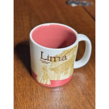 Starbucks Lima Peru Global Icon Collector Series 3 oz Demitasse Espresso Mug picture