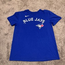 Toronto Blue Jays Vladimir Guerrero Jr. Nike Shirt Mens Medium Blue MLB Logo picture