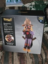 [05020649] Spirit 5 Ft 8 In Harmonica Hank Animatronic Halloween Bluetooth Prop picture