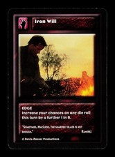 Iron Will Davis-Panzer Productions Highlander Swordmaster Trading Card CC picture
