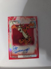 2025 Topps Chrome Disney Tigger Red /5 Auto by Jim Cummings picture