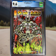 Spawn/WildC.A.T.S. #4 (1996) CGC 9.6 White Pages Image Comics Alan Moore picture