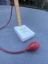 Vintage Singer Skirt Marker Hem Measuring Tool 24” Ruler Air Bulb Sewing Notions picture