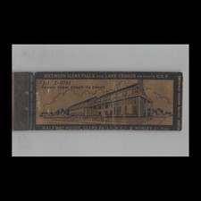 Full Length Matchbook Cover Federal Match Co. Halfway House Glens Falls NY picture