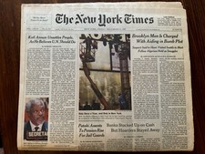 New York Times December 31 1999 George Harrison Stabbed in Chest picture