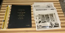 Rare 1949 Ford World Premiere PR Plan Waldorf-Astoria NYC & Press Photographs picture