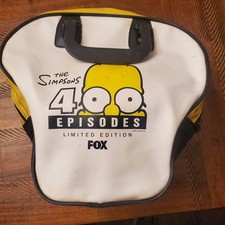 Rare Limited Edition The Simpsons 400 Episodes Bowling Ball & Bag - 8lbs 9 Oz picture