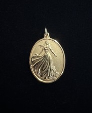 LDS CHURCH YOUNG WOMAN PERSONAL PROGRESS MEDALLION MORMON PENDANT ESTATE NoChain picture