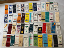Lot of 100 Vintage Matchbooks Covers Advertising 1950s 1960s 1970s INNS & HOTELS picture