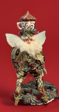 MARK ROBERTS Hot Cocoa Vintage Snow Fairy~ 10” Ltd Ed~ Christmas ~RARE Beautifu picture