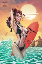 Grimm Fairy Tales #8 2025 August Beach Bikini Battle Cover LE: 100 picture