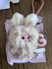 BB3 Baby Three Super Mini Bunny Letter G Plush Pendant Boba Eyes—Free Shipping  picture