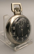 Elgin Type A-8 Military Vintage Stopwatch “Jitterbug” 15J Black Dial Serviced picture